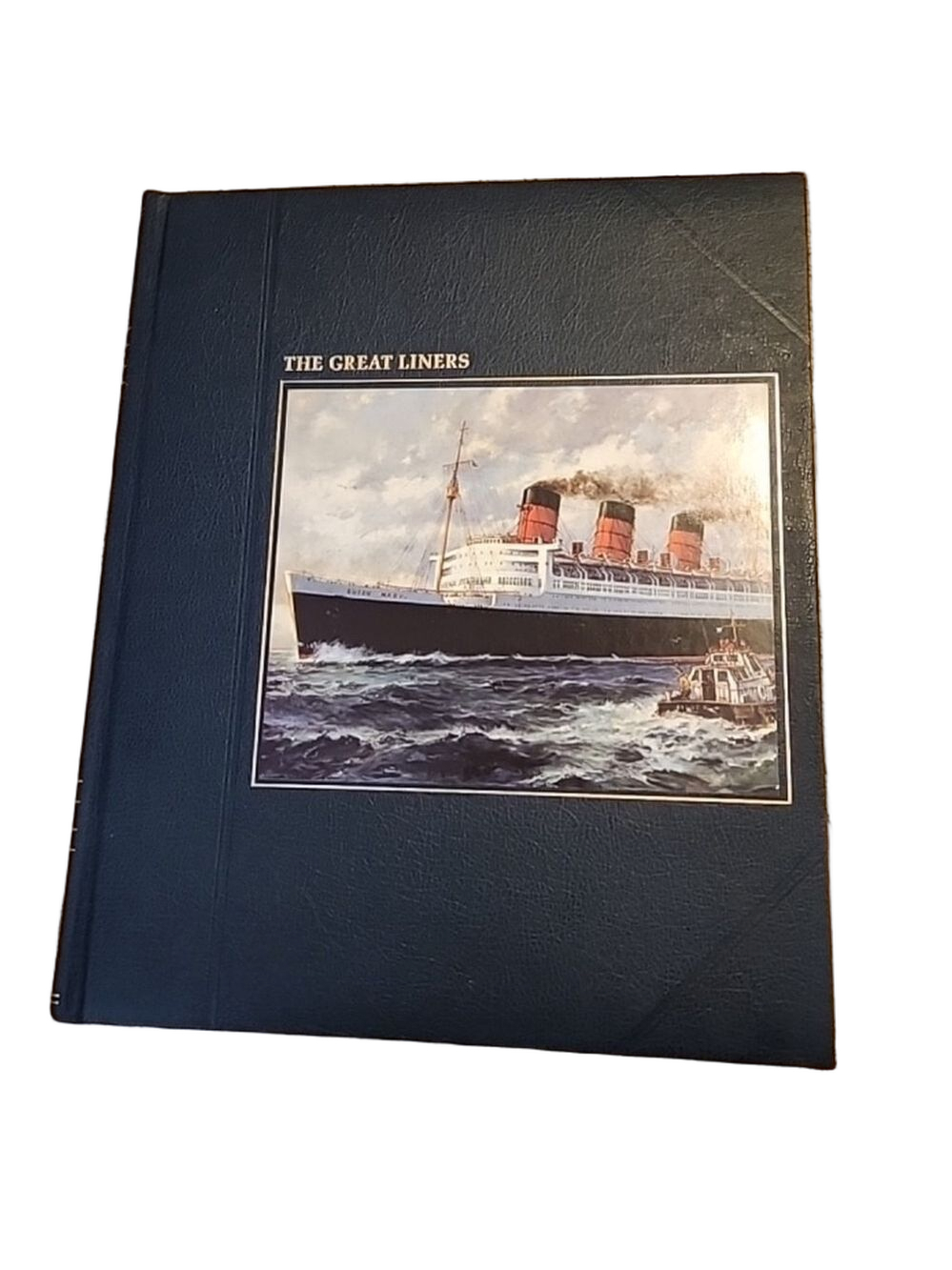 Vintage 1978 The Great Liners the Seafarer Hardback Book by Melvin Maddocks